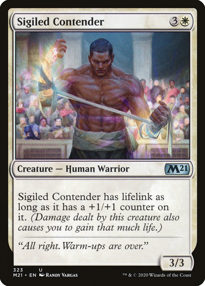 Sigiled Contender [Core Set 2021] | Pegasus Games WI