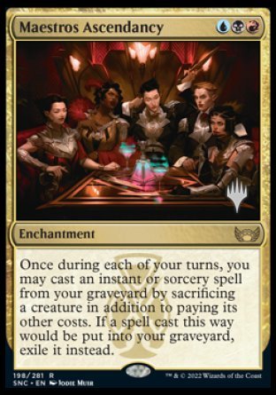 Maestros Ascendancy (Promo Pack) [Streets of New Capenna Promos] | Pegasus Games WI