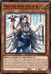 Priestess with Eyes of Blue [LDS2-EN007] Common | Pegasus Games WI