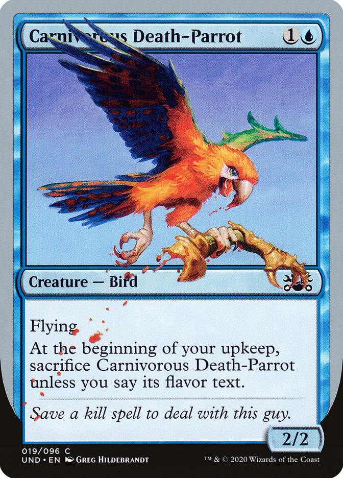Carnivorous Death-Parrot [Unsanctioned] | Pegasus Games WI