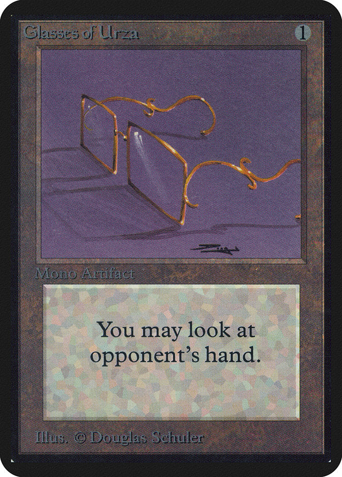 Glasses of Urza [Alpha Edition] | Pegasus Games WI