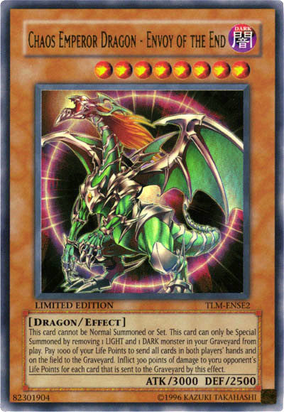 Chaos Emperor Dragon - Envoy of the End [TLM-ENSE2] Ultra Rare | Pegasus Games WI