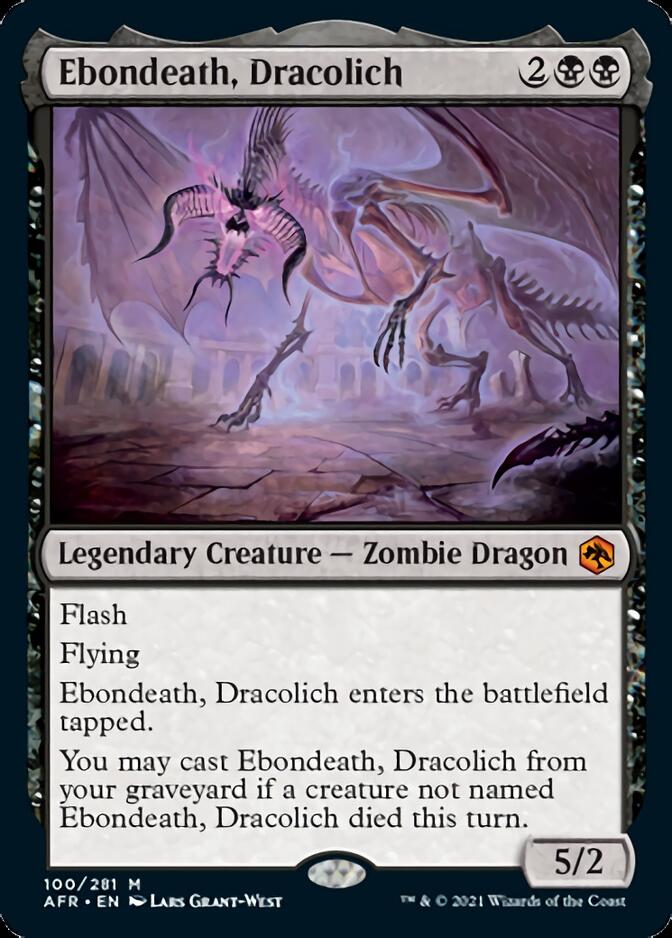 Ebondeath, Dracolich [Dungeons & Dragons: Adventures in the Forgotten Realms] | Pegasus Games WI