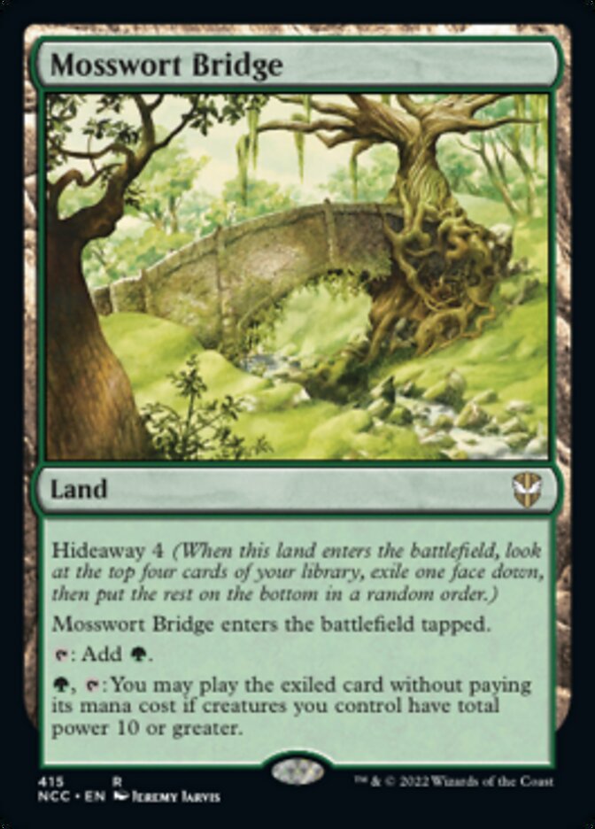 Mosswort Bridge [Streets of New Capenna Commander] | Pegasus Games WI