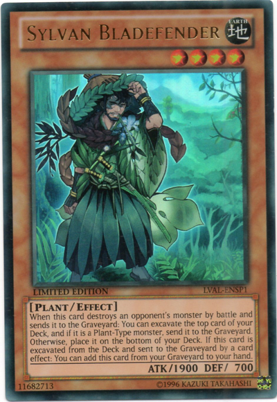 Sylvan Bladefender [LVAL-ENSP1] Ultra Rare | Pegasus Games WI