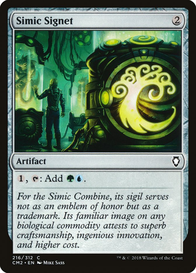 Simic Signet (216/312) [Commander Anthology Volume II] | Pegasus Games WI