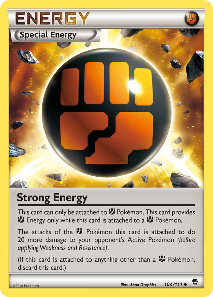 Strong Energy (104/111) [XY: Furious Fists] | Pegasus Games WI