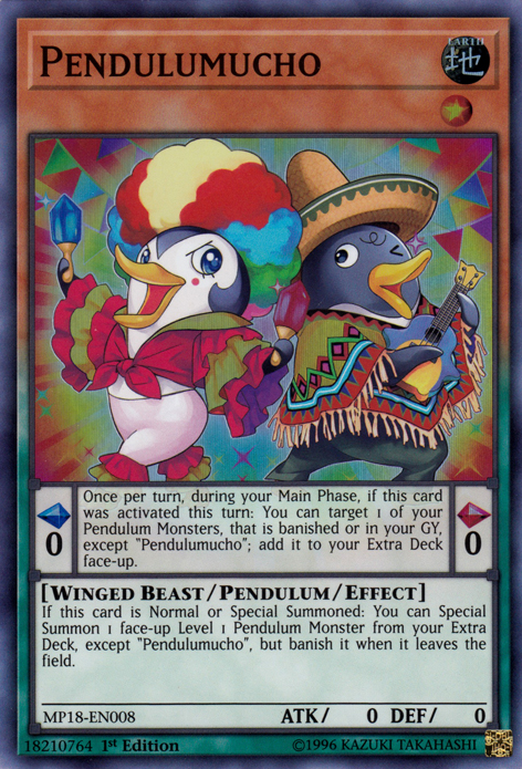 Pendulumucho [MP18-EN008] Super Rare | Pegasus Games WI