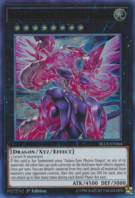 Neo Galaxy-Eyes Photon Dragon [BLLR-EN064] Ultra Rare | Pegasus Games WI