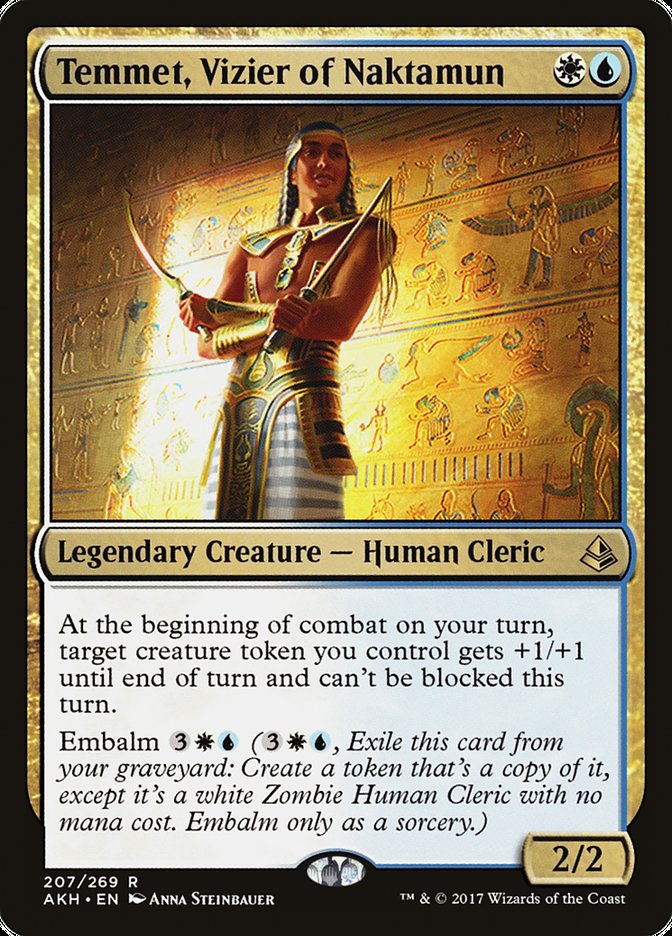 Temmet, Vizier of Naktamun [Amonkhet] | Pegasus Games WI