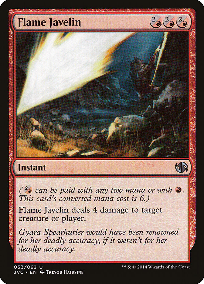 Flame Javelin [Duel Decks Anthology] | Pegasus Games WI