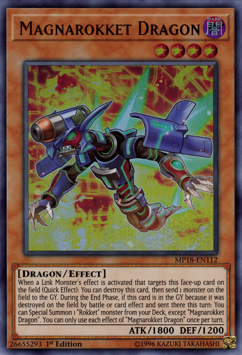 Magnarokket Dragon [MP18-EN112] Ultra Rare | Pegasus Games WI