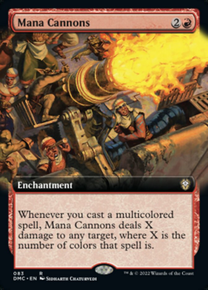 Mana Cannons (Extended Art) [Dominaria United Commander] | Pegasus Games WI