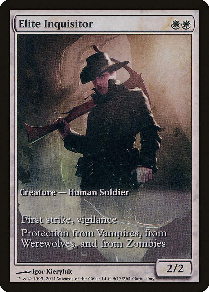 Elite Inquisitor (Game Day) [Innistrad Promos] | Pegasus Games WI