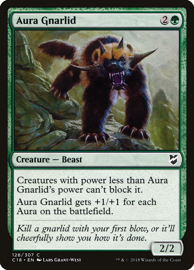 Aura Gnarlid [Commander 2018] | Pegasus Games WI