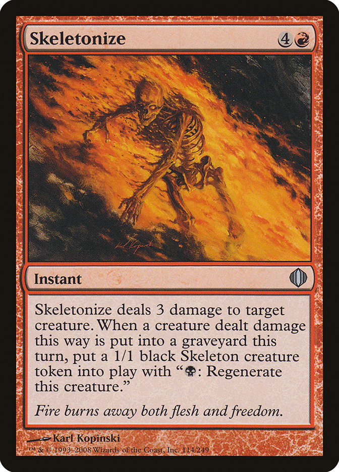 Skeletonize [Shards of Alara] | Pegasus Games WI