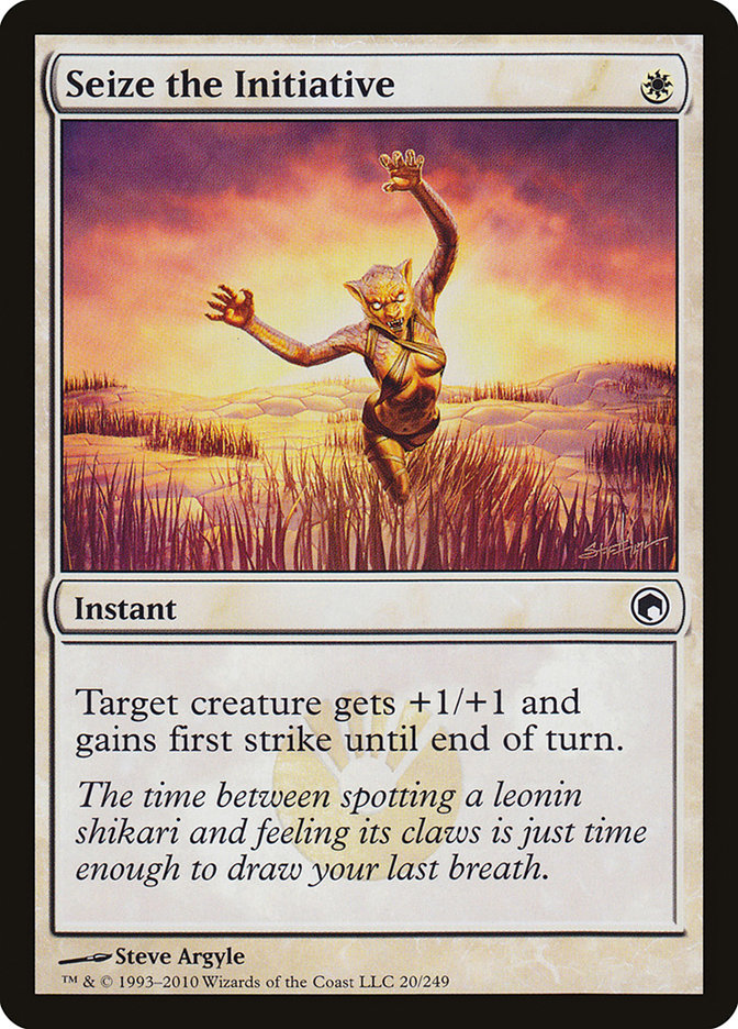 Seize the Initiative [Scars of Mirrodin] | Pegasus Games WI