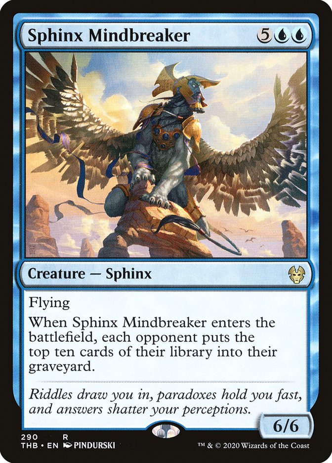 Sphinx Mindbreaker [Theros Beyond Death] | Pegasus Games WI
