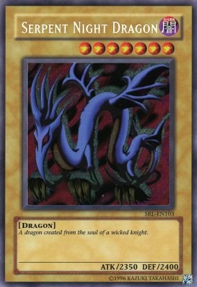 Serpent Night Dragon [SRL-EN103] Secret Rare | Pegasus Games WI