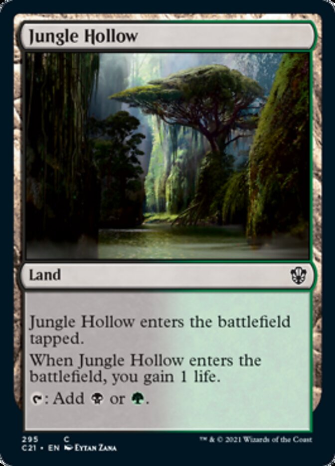 Jungle Hollow [Commander 2021] | Pegasus Games WI