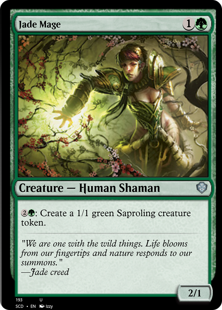Jade Mage [Starter Commander Decks] | Pegasus Games WI