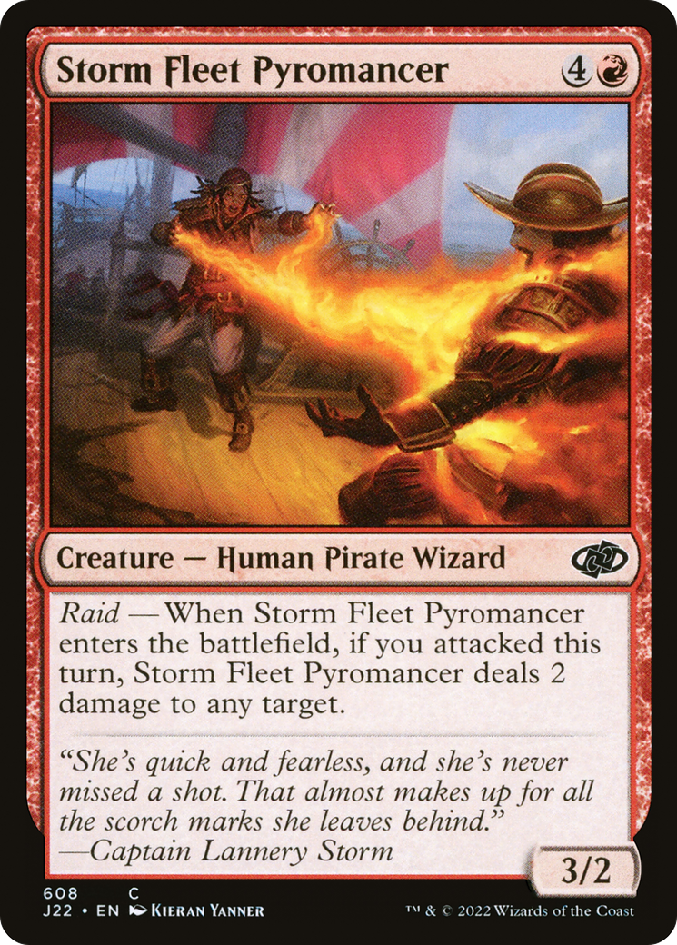 Storm Fleet Pyromancer [Jumpstart 2022] | Pegasus Games WI