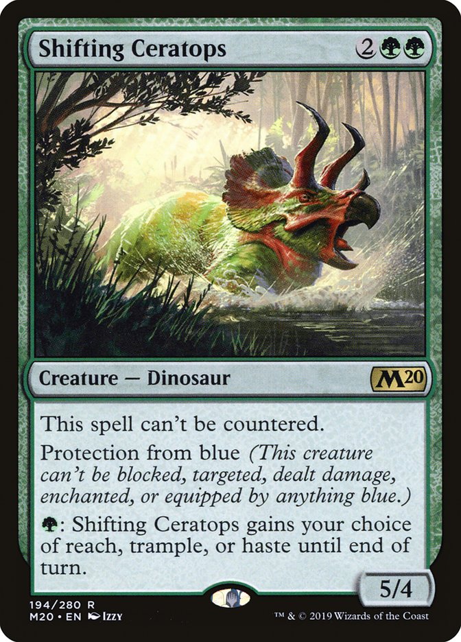 Shifting Ceratops [Core Set 2020] | Pegasus Games WI