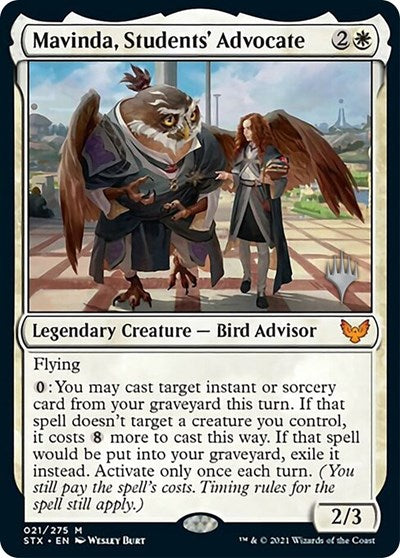 Mavinda, Students' Advocate (Promo Pack) [Strixhaven: School of Mages Promos] | Pegasus Games WI