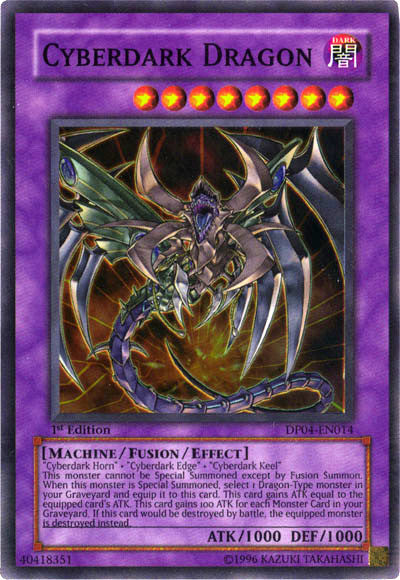 Cyberdark Dragon [DP04-EN014] Super Rare | Pegasus Games WI