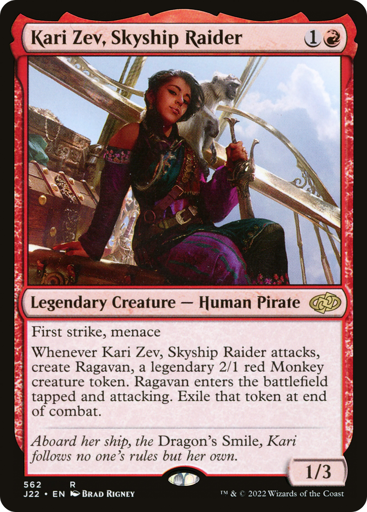 Kari Zev, Skyship Raider [Jumpstart 2022] | Pegasus Games WI