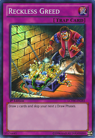 Reckless Greed [LCYW-EN285] Super Rare | Pegasus Games WI