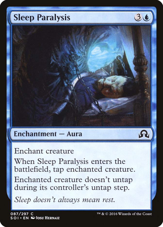 Sleep Paralysis [Shadows over Innistrad] | Pegasus Games WI