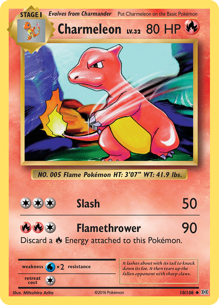 Charmeleon (10/108) [XY: Evolutions] | Pegasus Games WI