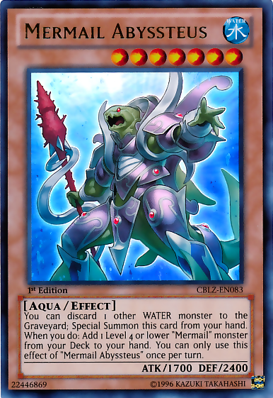 Mermail Abyssteus [CBLZ-EN083] Ultra Rare | Pegasus Games WI