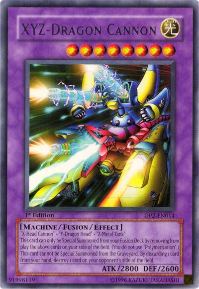 XYZ-Dragon Cannon [DP2-EN014] Rare | Pegasus Games WI