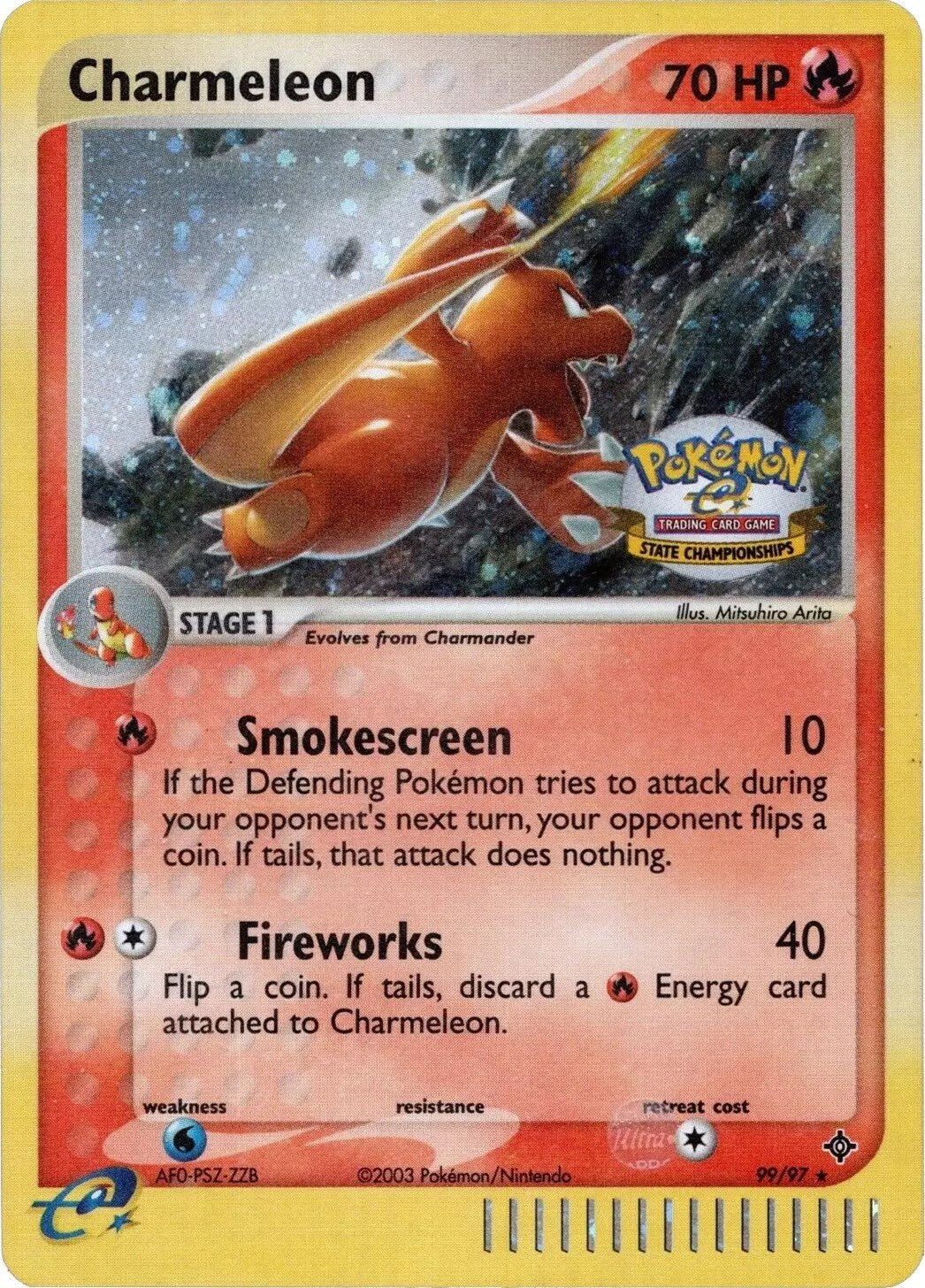 Charmeleon (99/97) (State Championship) [EX: Dragon] | Pegasus Games WI