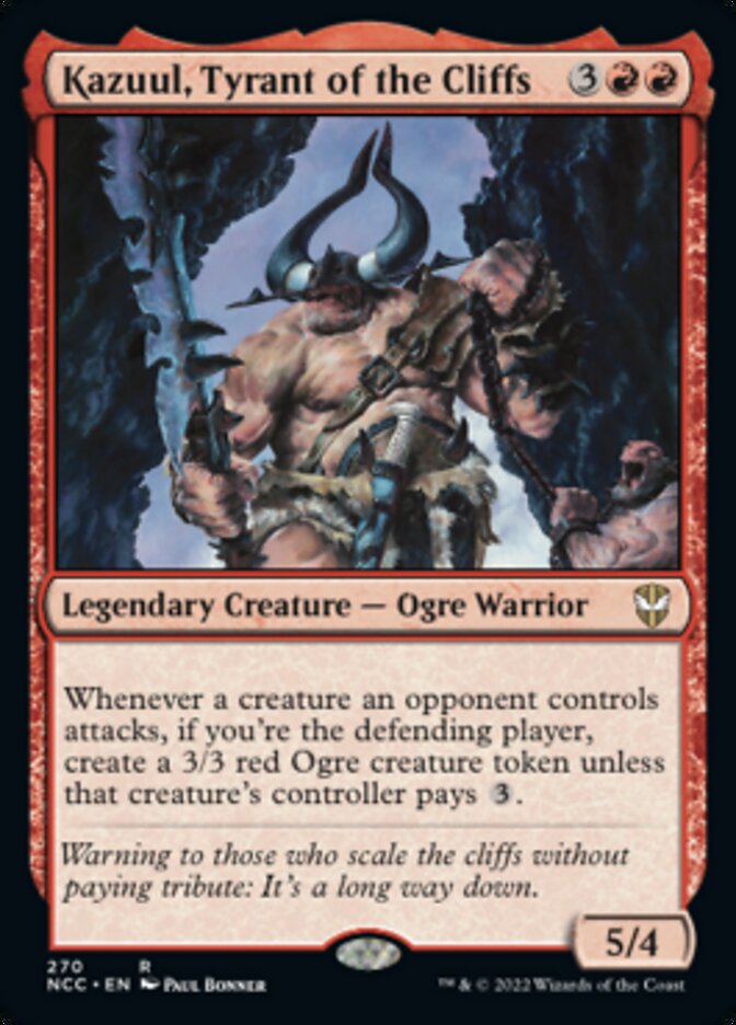 Kazuul, Tyrant of the Cliffs [Streets of New Capenna Commander] | Pegasus Games WI