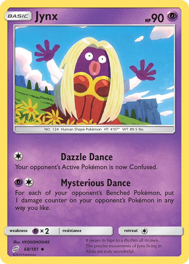 Jynx (68/181) [Sun & Moon: Team Up] | Pegasus Games WI