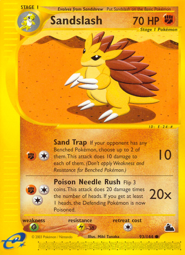 Sandslash (93/144) [Skyridge] | Pegasus Games WI