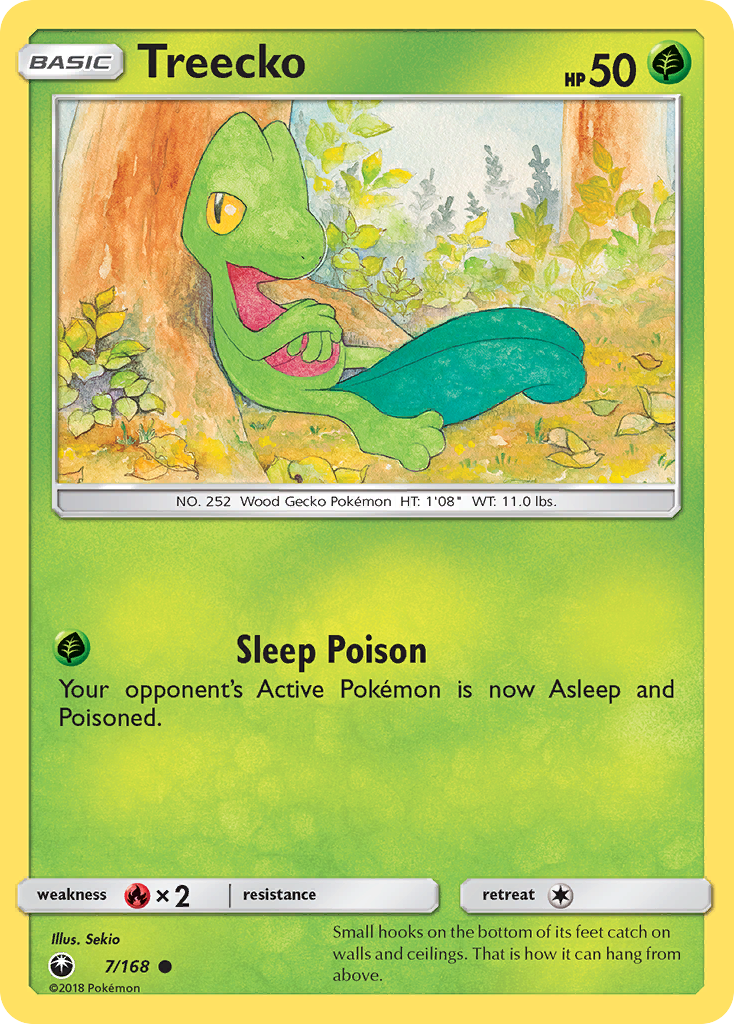 Treecko (7/168) [Sun & Moon: Celestial Storm] | Pegasus Games WI