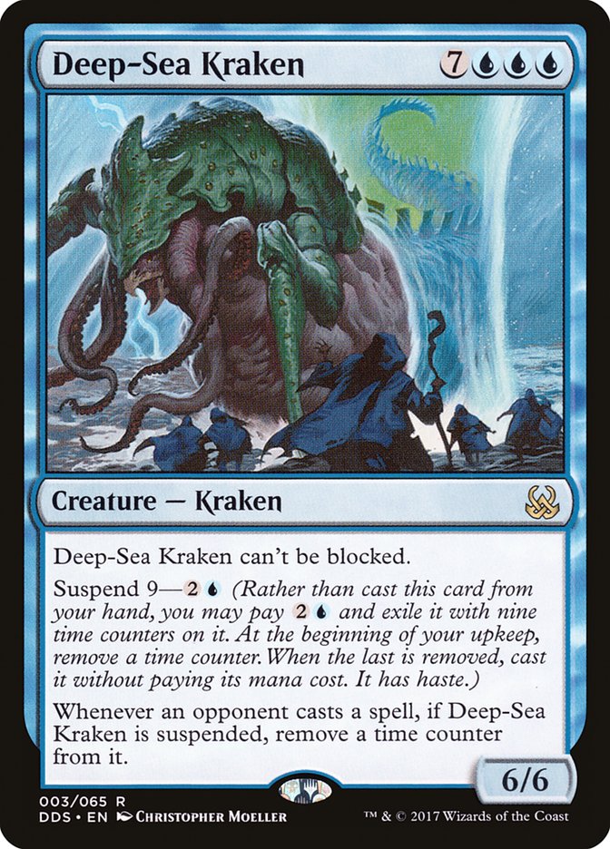 Deep-Sea Kraken [Duel Decks: Mind vs. Might] | Pegasus Games WI