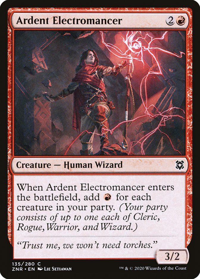Ardent Electromancer [Zendikar Rising] | Pegasus Games WI