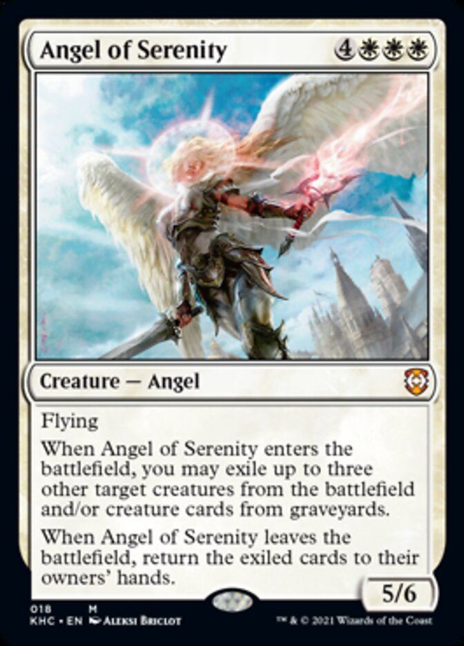 Angel of Serenity [Kaldheim Commander] | Pegasus Games WI