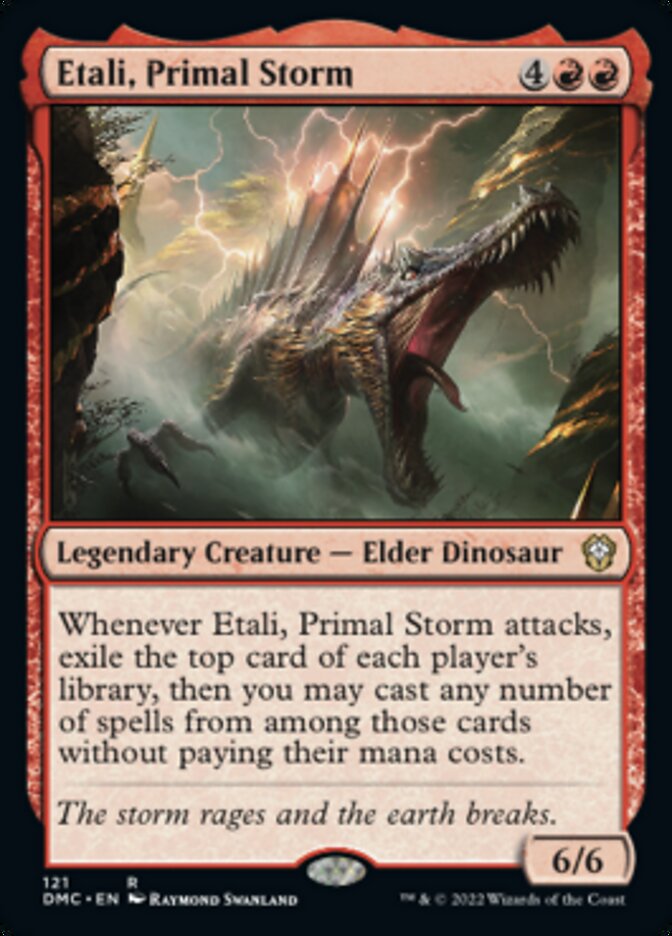 Etali, Primal Storm [Dominaria United Commander] | Pegasus Games WI