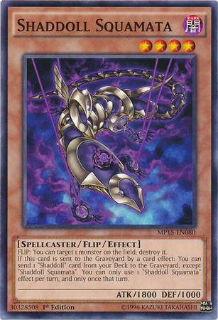Shaddoll Squamata [MP15-EN080] Common | Pegasus Games WI