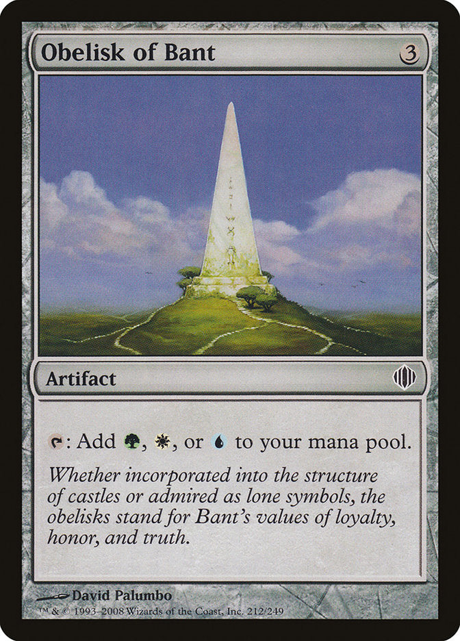 Obelisk of Bant [Shards of Alara] | Pegasus Games WI
