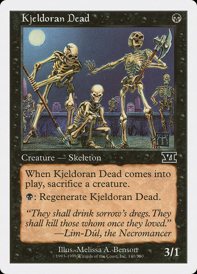 Kjeldoran Dead [Classic Sixth Edition] | Pegasus Games WI