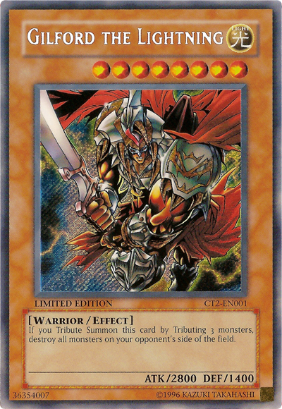 Gilford the Lightning [CT2-EN001] Secret Rare | Pegasus Games WI