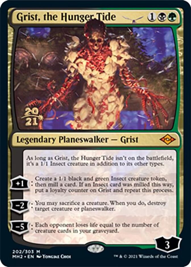 Grist, the Hunger Tide [Modern Horizons 2 Prerelease Promos] | Pegasus Games WI