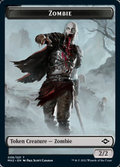 Squirrel // Zombie Double-Sided Token [Modern Horizons 2 Tokens] | Pegasus Games WI